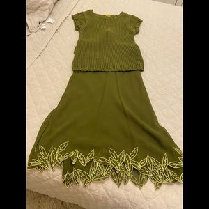 Catherine Malandrino skirt set